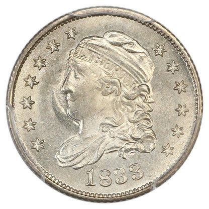 1833 H10C PCGS MS66 ex: D.L. Hansen