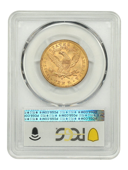 1896-S $10 PCGS MS63 - Liberty Head $10