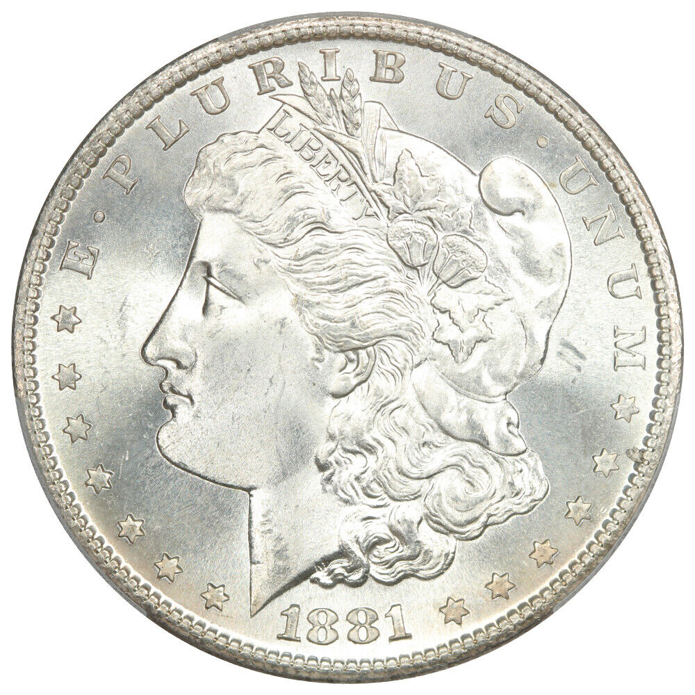 1881-S $1 PCGS MS67 - Morgan Dollar