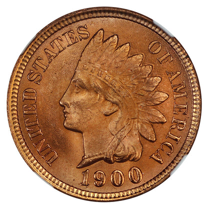 1900/9-0 1C NGC MS66RD (FS-302) - Indian Cent - Popular RPD