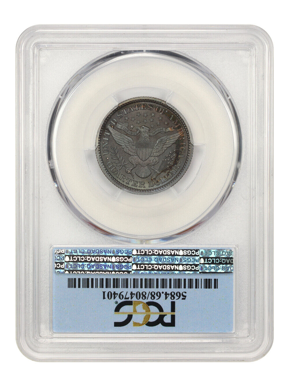 1898 25c PCGS Proof 68 ex: D.L. Hansen