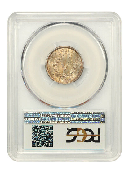 1897 5c PCGS MS66 ex: D.L. Hansen