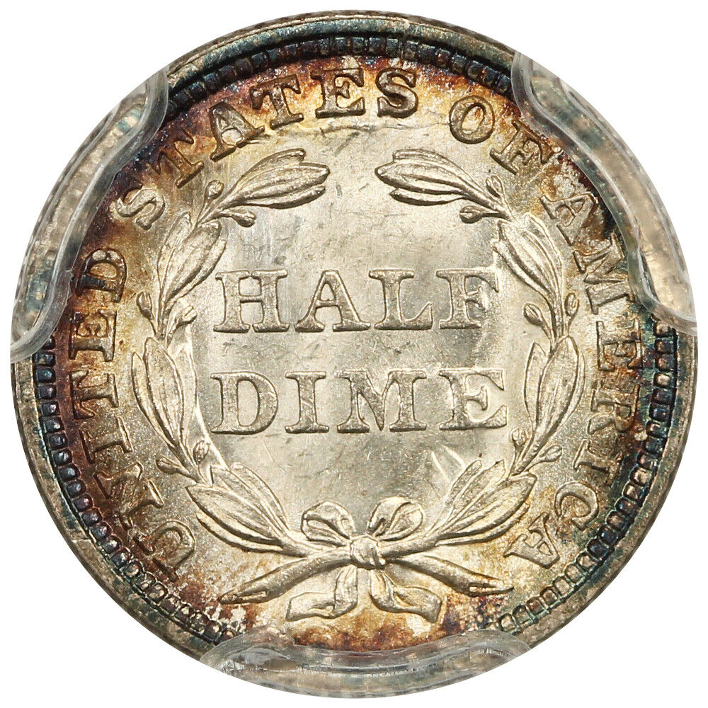 1853 H10c PCGS MS66 (Arrows) ex: D.L. Hansen