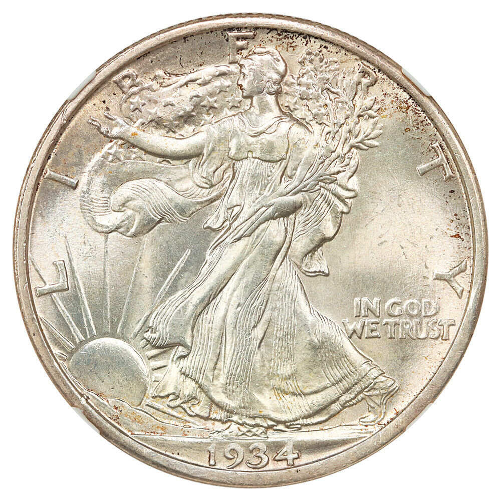 1934-D 50C NGC MS66 - Walking Liberty Half Dollar
