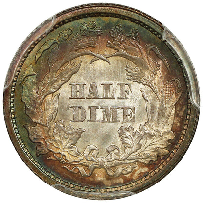 1860 H10C PCGS MS67+ ex: D.L. Hansen