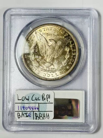 1888 S Morgan Silver Dollar PCGS MS-63 CAC Low CAC Population!