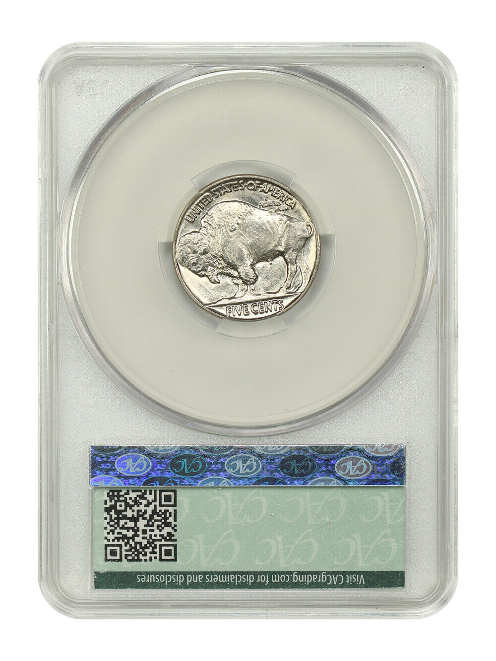 1937 5C CACG MS66 - Buffalo Nickel