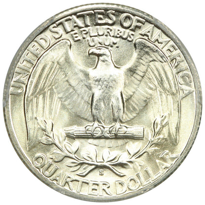 1937-S 25C PCGS MS67 ex: D.L. Hansen - Washington Quarter - Registry Quality