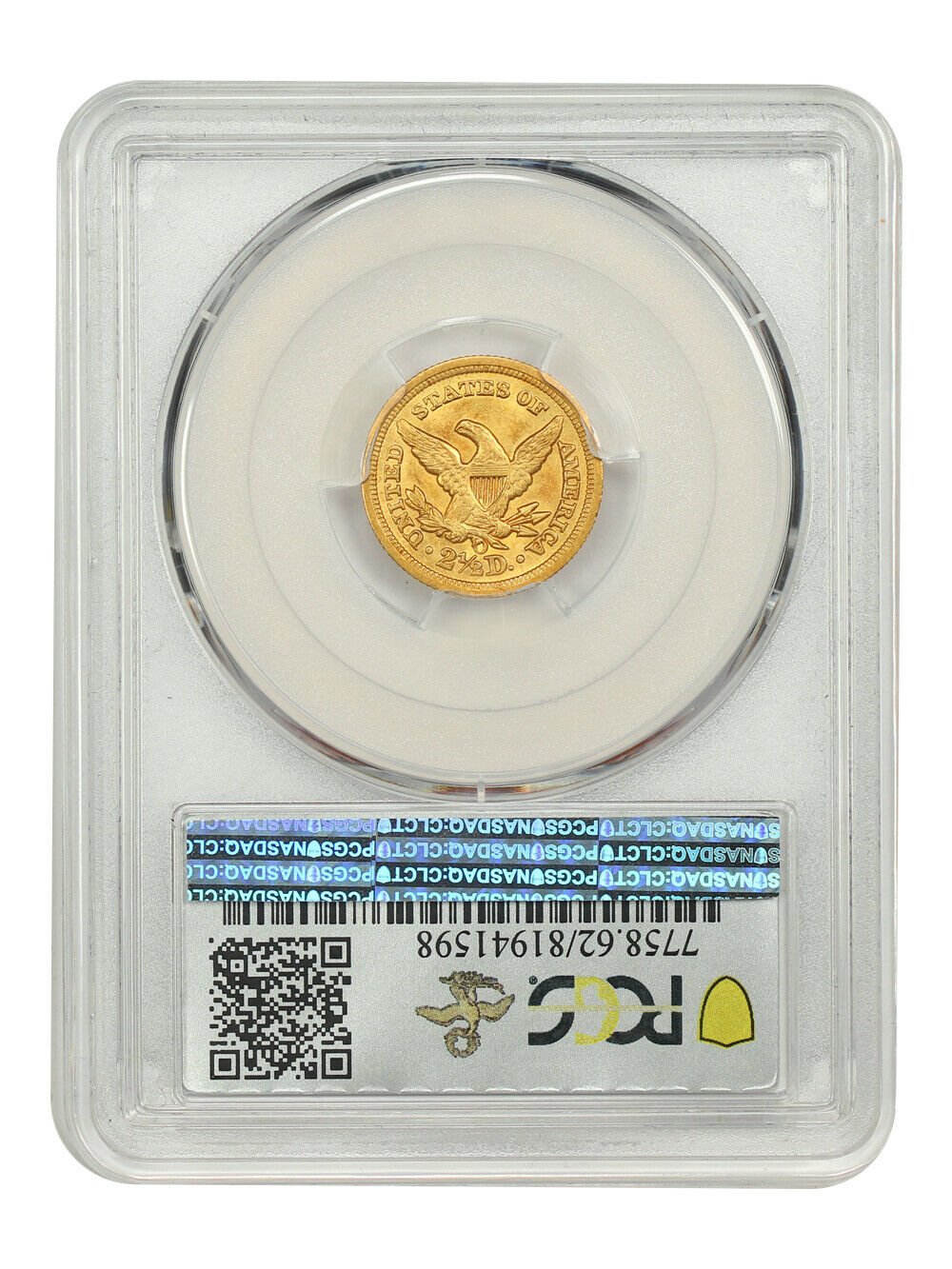 1850-O $2.50 PCGS MS62 ex: D.L. Hansen - Liberty Head $2.5