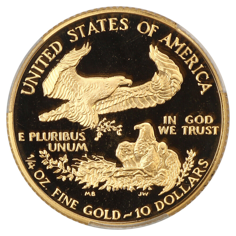 1993-P $10 Gold Eagle CACG PR70DCAM - $10 Gold Eagles