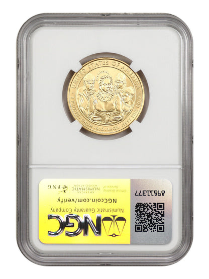 2009-W $10 Anna Harrison NGC MS70