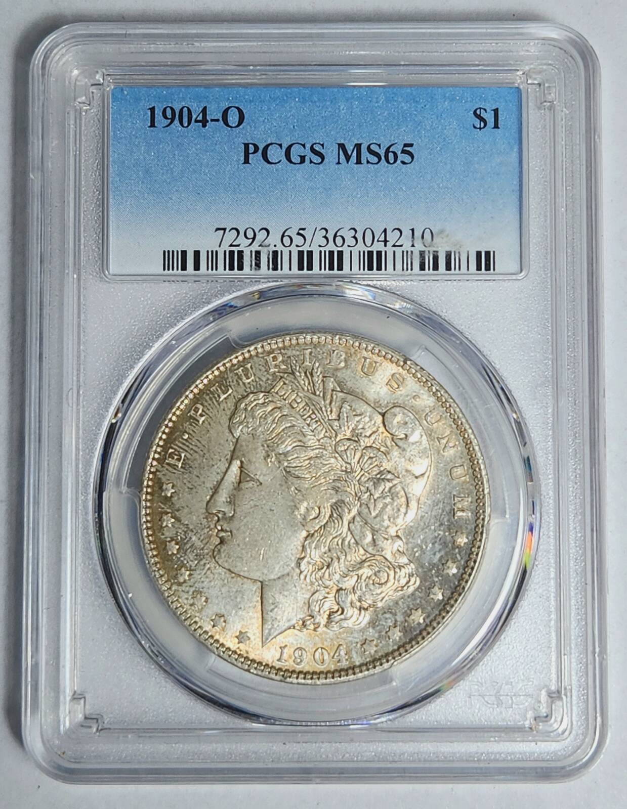 1904 O Morgan Silver Dollar PCGS MS-65