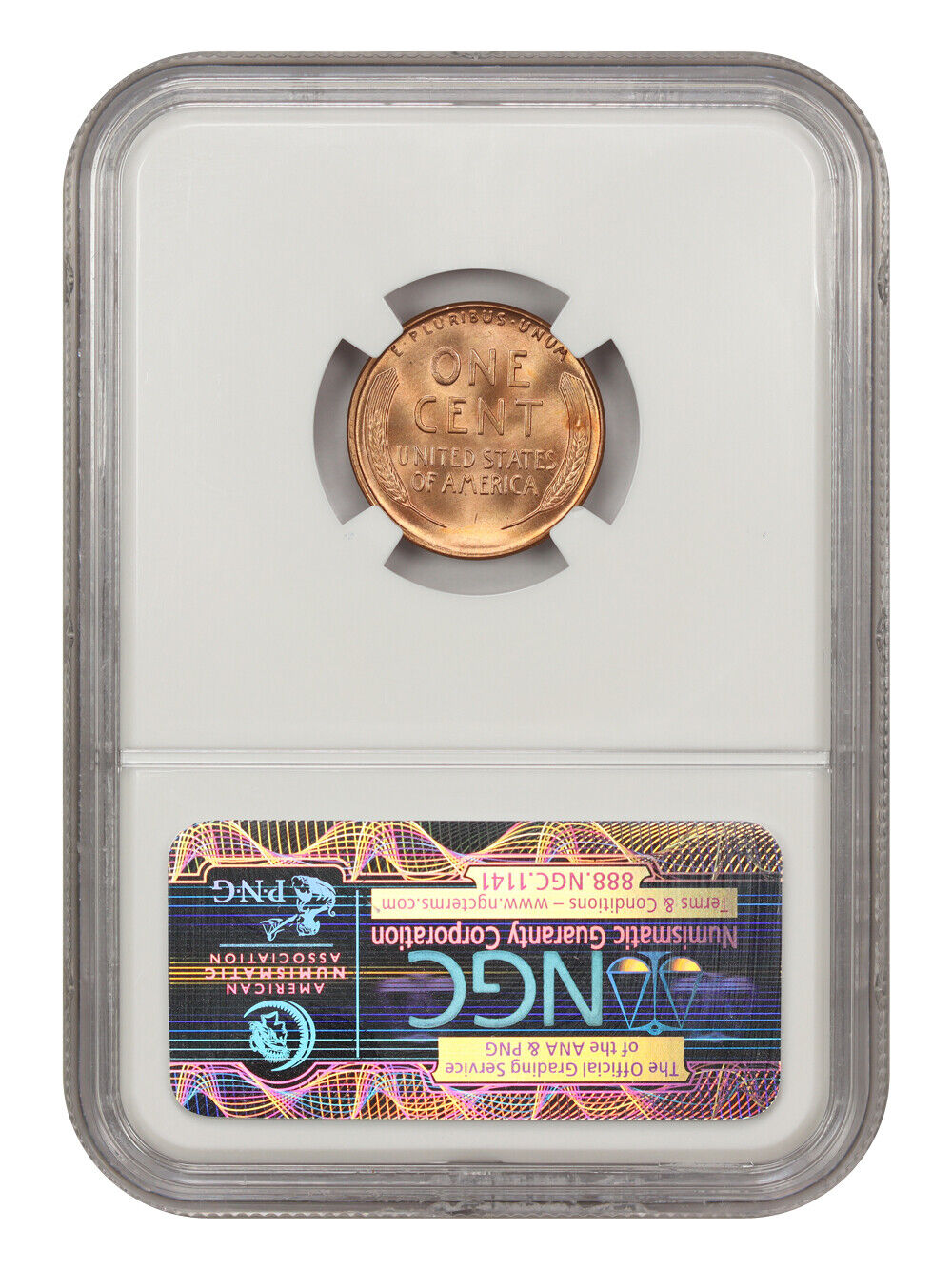 1947-D 1C NGC MS67RD