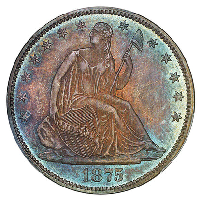 1875 50C PCGS PR66 ex: D.L. Hansen/Chrismor