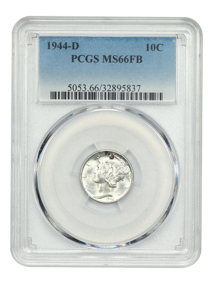 1944-D 10C PCGS MS66FB