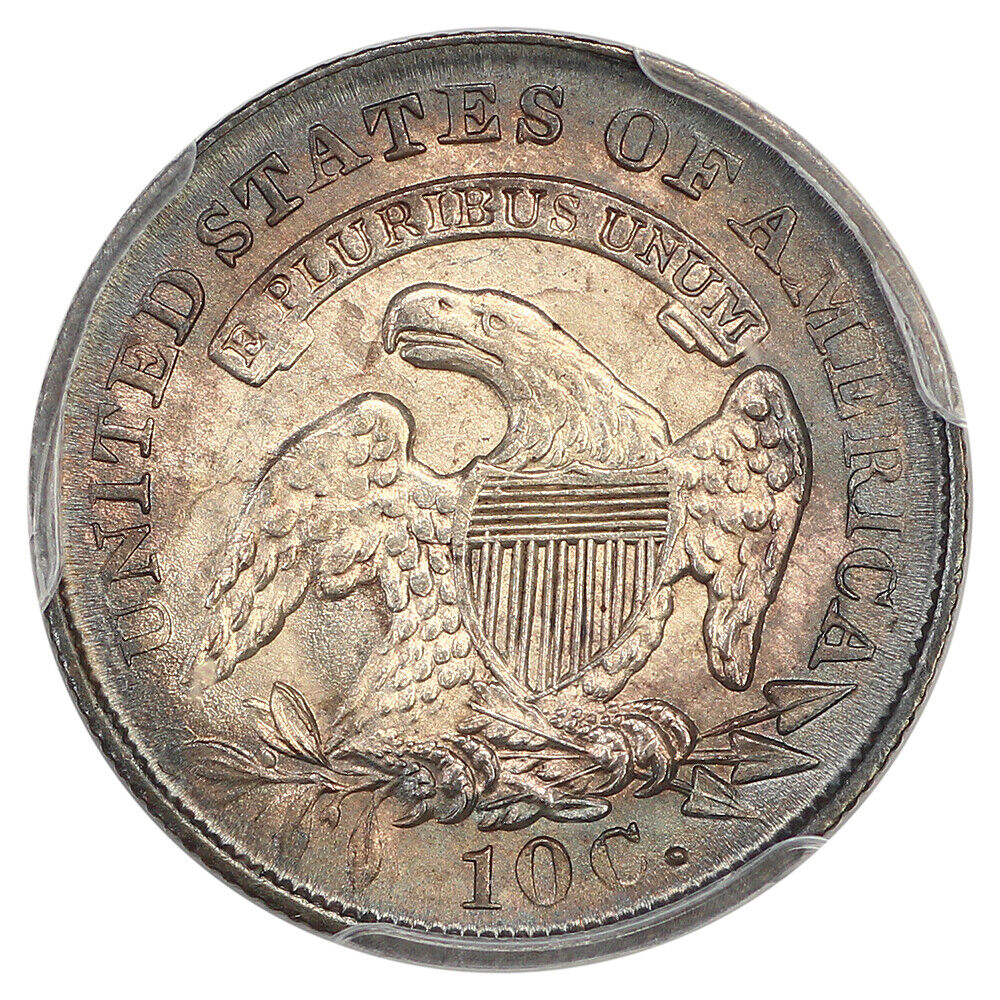 1835 10C PCGS MS64+ ex: D.L. Hansen