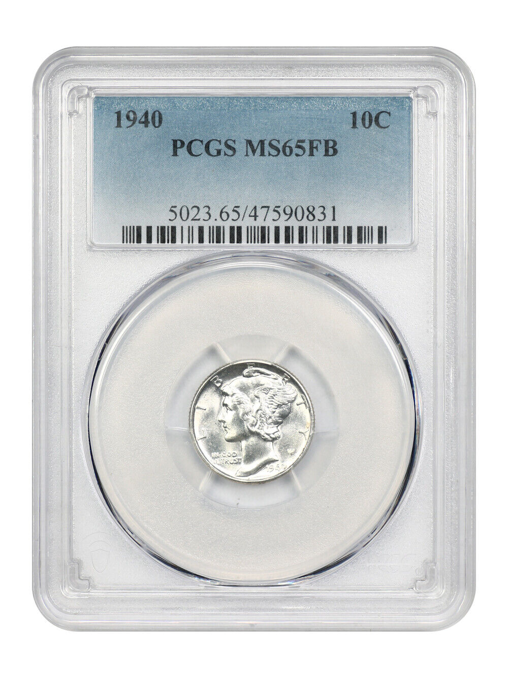 1940 10C PCGS MS65FB