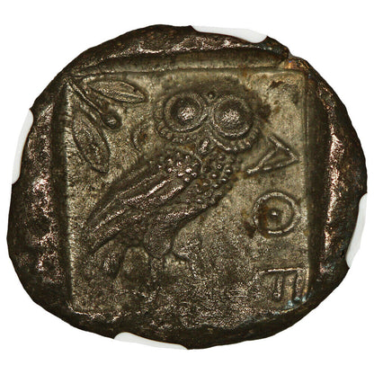 Ancient Greek: (c.4th-3rd c. BC) AR Tetradrachm NGC AU (Near East or Egypt)