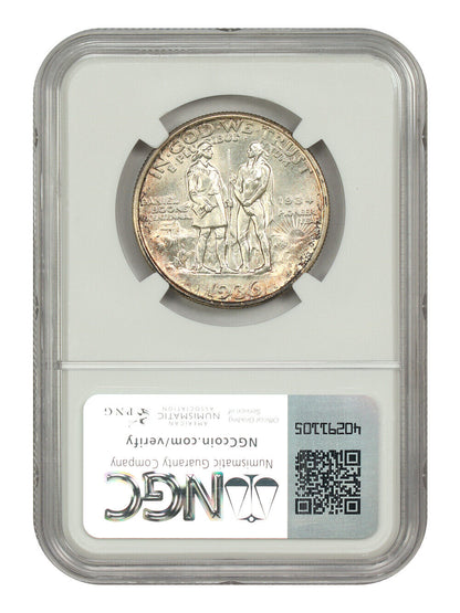 1936-S 50C Boone NGC MS67 - Classic Silver Commemorative - Low Mintage Issue