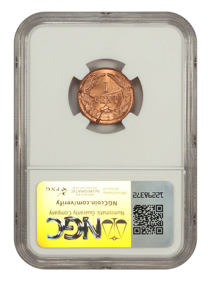 CSA: (1961) Bronze 1c Bashlow NGC MS67RD (Restrike, Defaced Dies) - Other