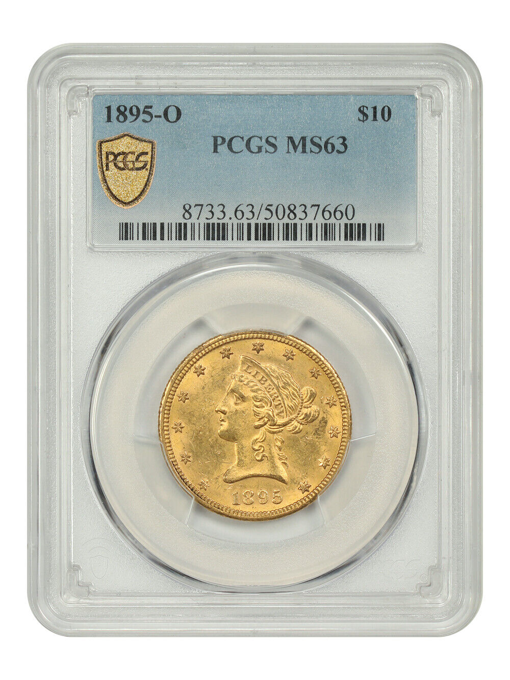 1895-O $10 PCGS MS63 - Liberty Head $10