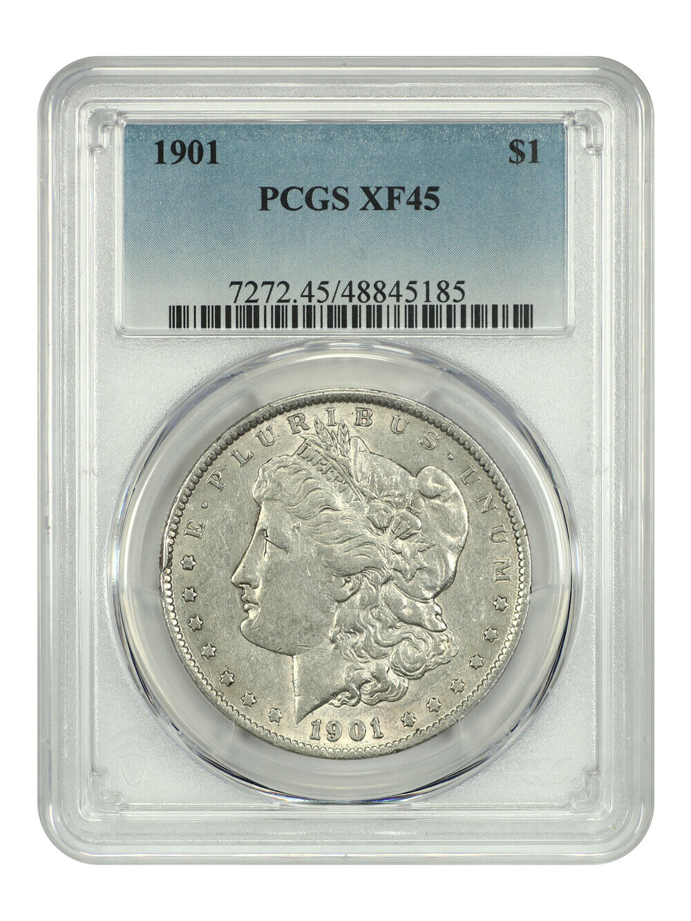 1901 $1 PCGS XF45