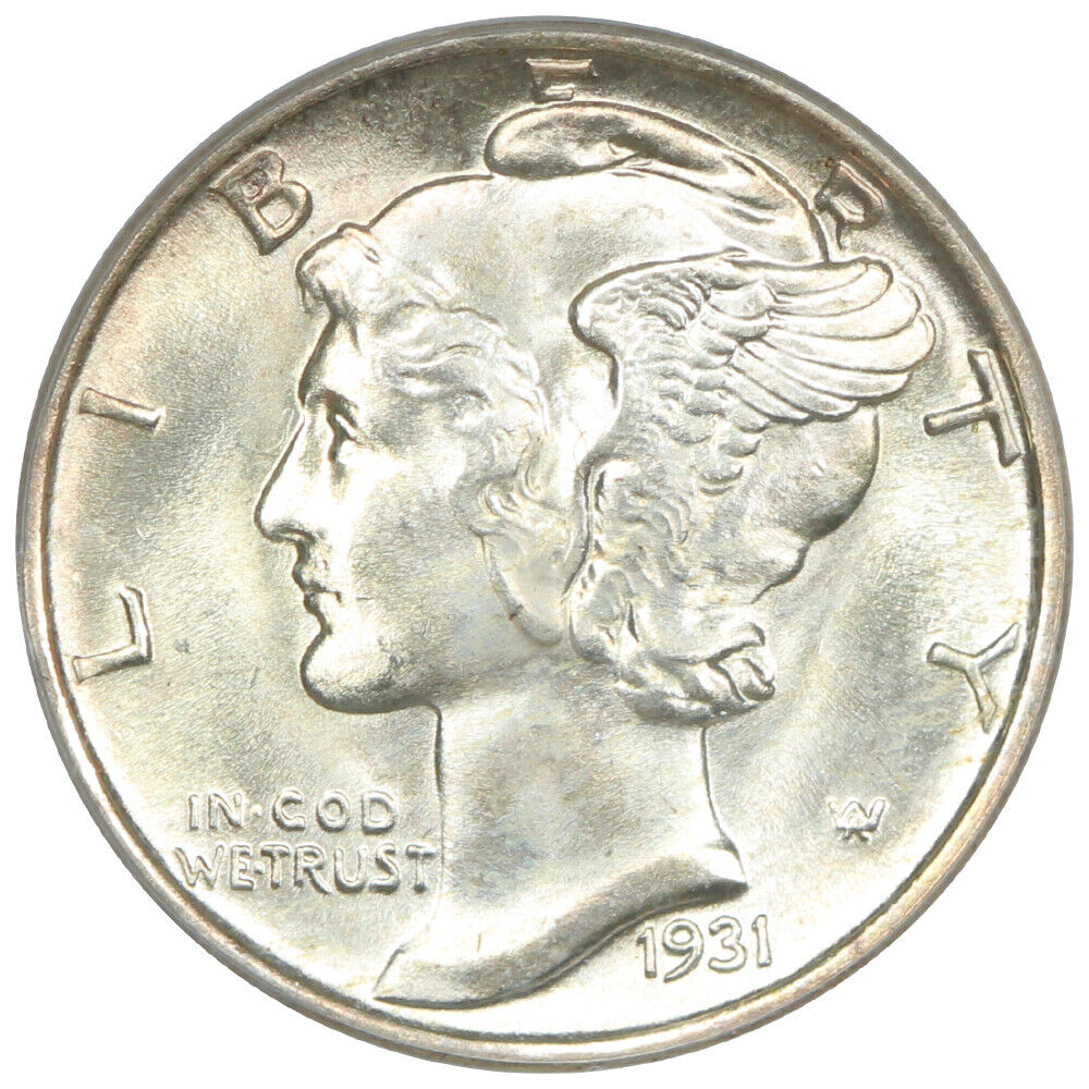 1931-S 10C PCGS MS65FB (OGH) - Mercury Dime