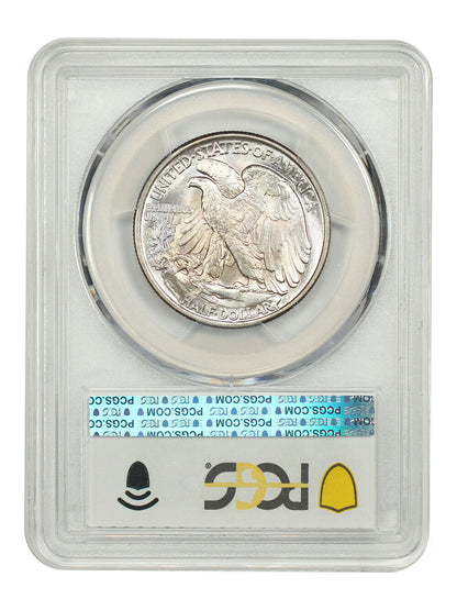 1943 50C PCGS MS67 - Walking Liberty Half Dollar