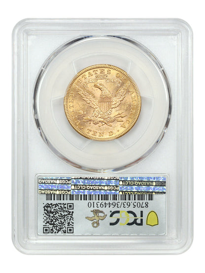 1884-S $10 PCGS MS63 ex: D.L. Hansen