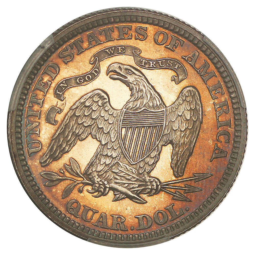 1875 25C PCGS PR66CAM