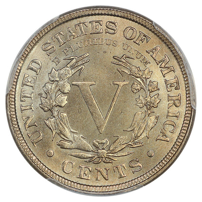 1883 5C PCGS MS67 (With CENTS) ex: D.L. Hansen