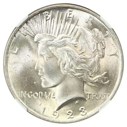 1923 $1 NGC MS67 - Peace Dollar