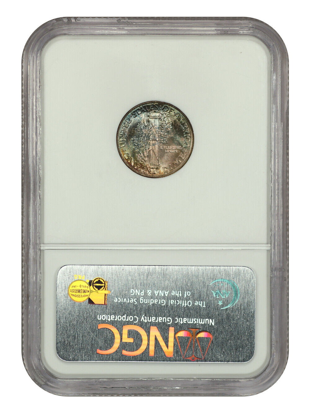 1937 10C NGC MS68FB - Mercury Dime