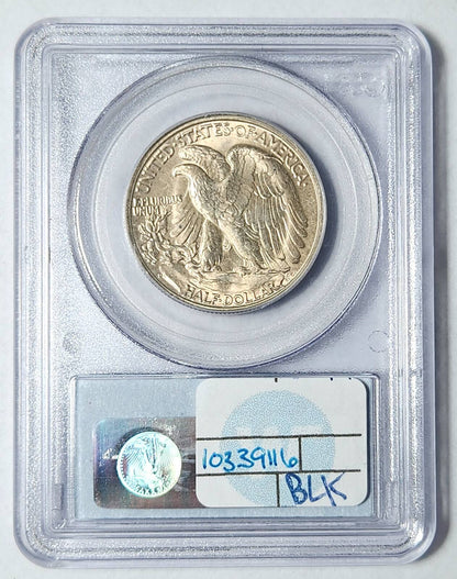 1947 D Walking Liberty Half Dollar PCGS MS-65