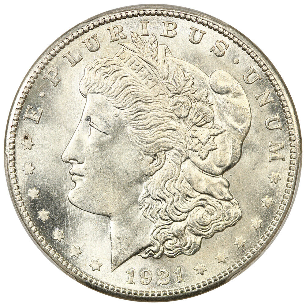 1921-S $1 PCGS MS66 ex: D.L. Hansen