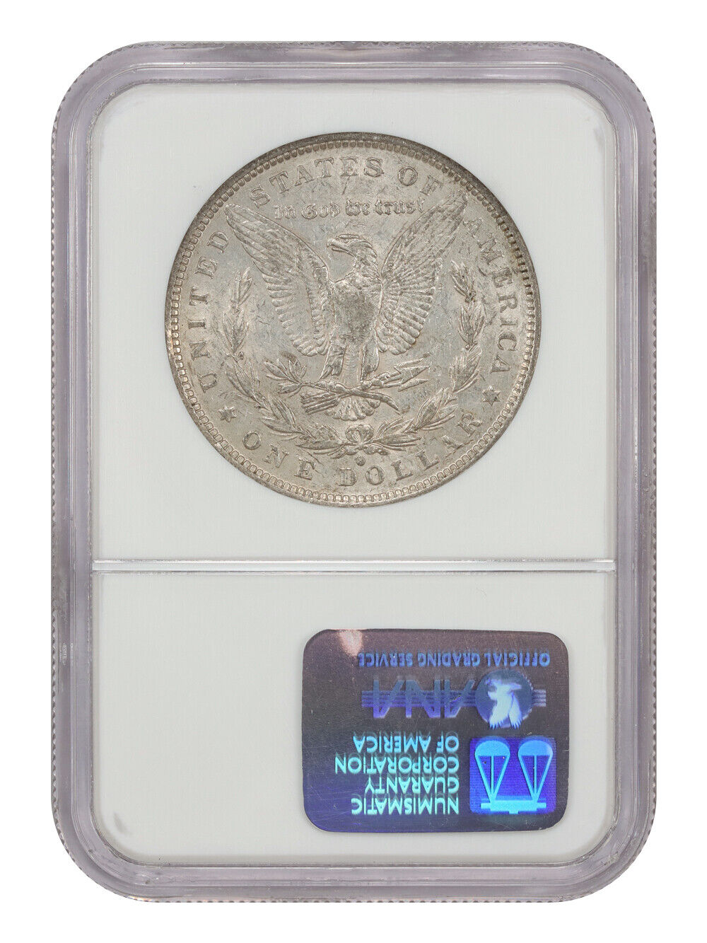 1882-O/S $1 NGC AU50 (VAM-3) - Morgan Dollar