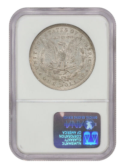 1882-O/S $1 NGC AU50 (VAM-3) - Morgan Dollar