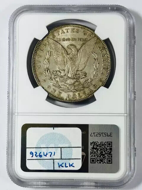 1892 P Morgan Silver Dollar NGC MS-62