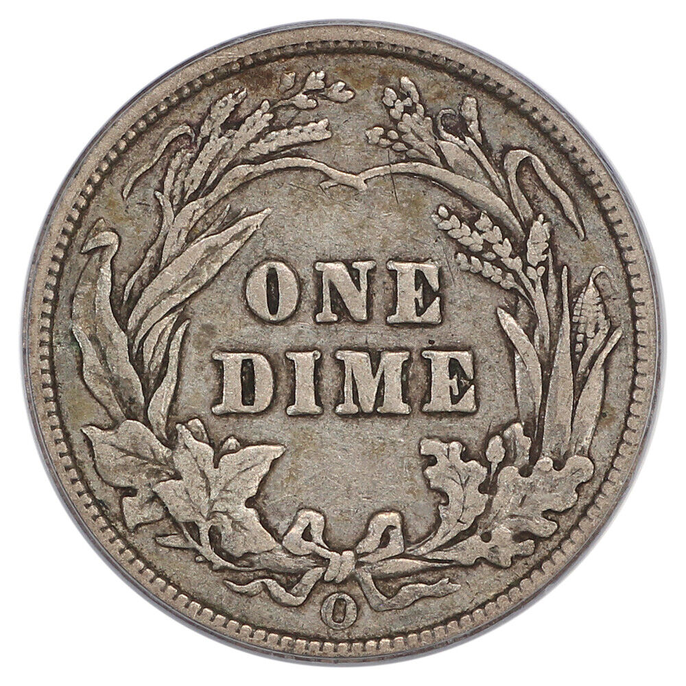 1900-O 10C CACG VF25 - Barber Dime - Better Date O-Mint