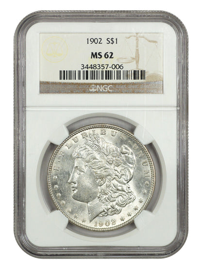 1902 $1 NGC MS62 - Morgan Dollar - Better P-Mint