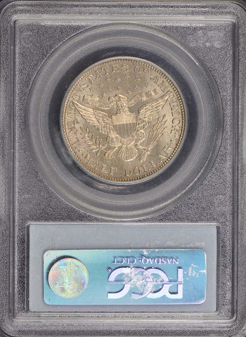 1911-S 50C Barber Half Dollar PCGS MS65 CAC