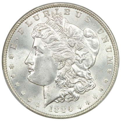 1886 $1 PCGS MS67 - Morgan Dollar