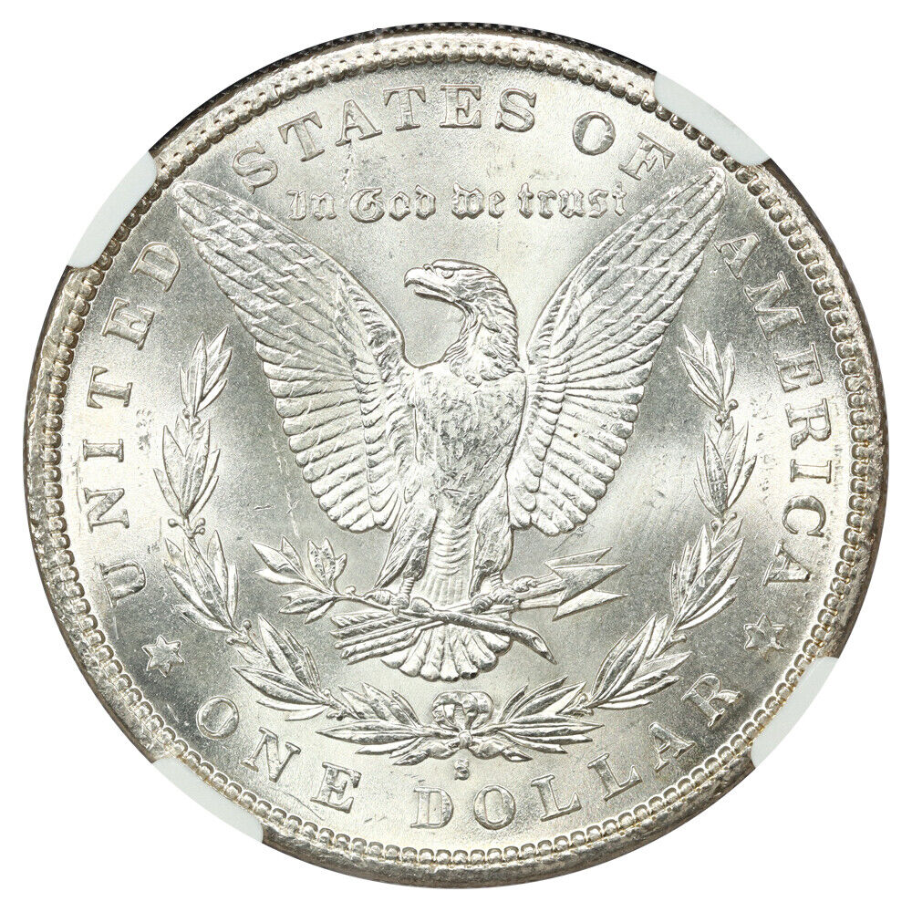 1887-S $1 NGC MS63 - Morgan Dollar