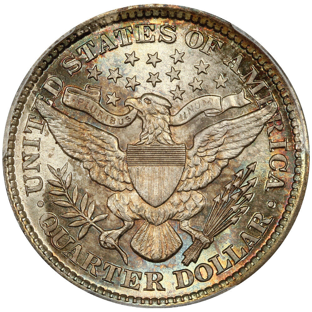 1893 25c PCGS MS66 ex: D.L. Hansen