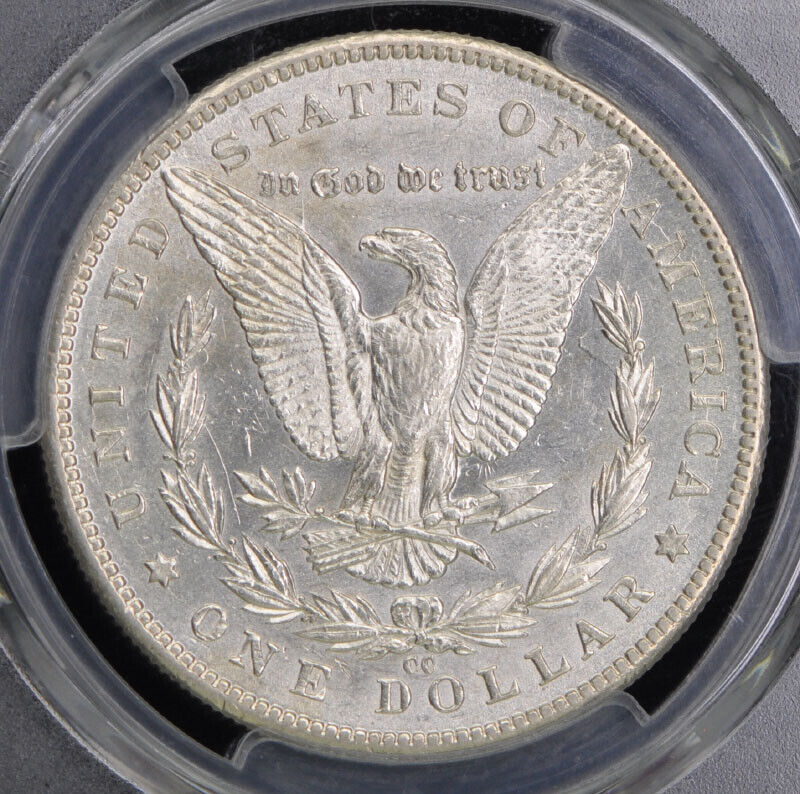 1889-CC $1 Morgan Dollar PCGS AU58