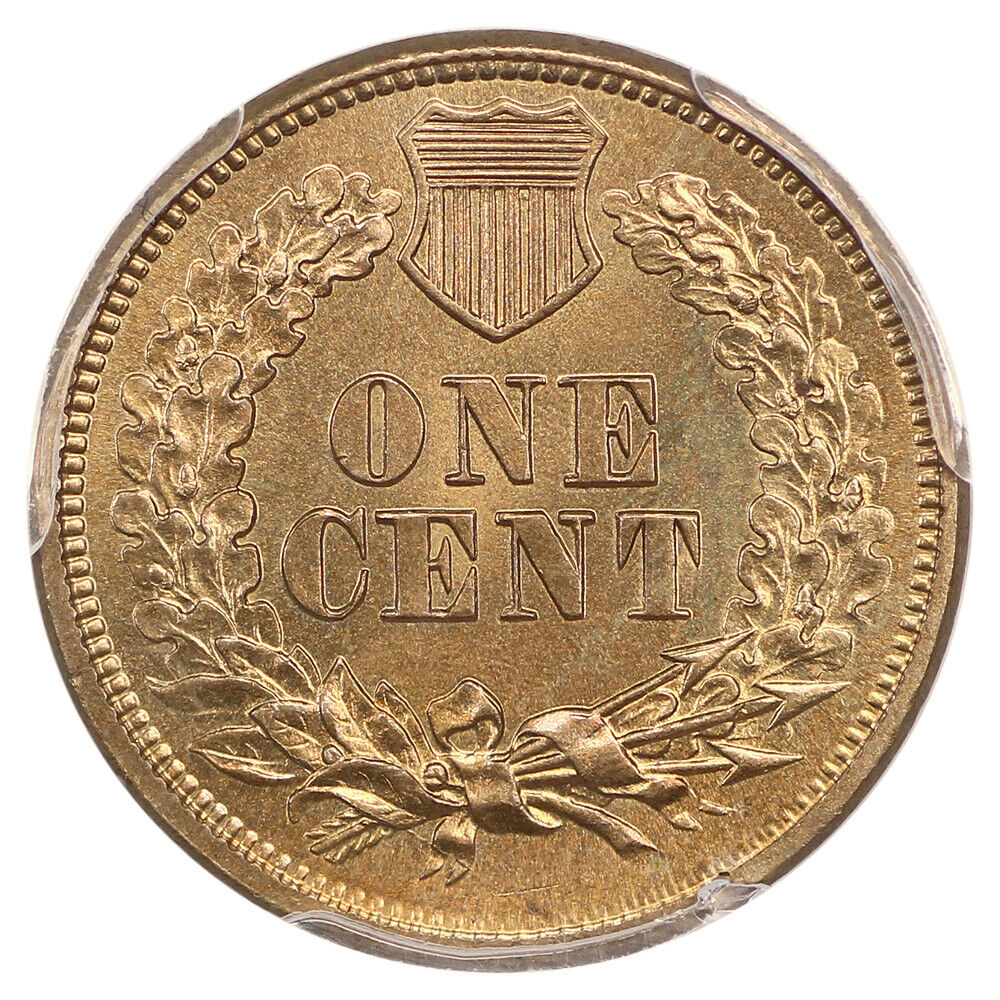 1860 1C PCGS MS66 ex: D.L. Hansen