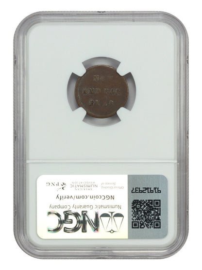 Civil War Token: (1861-65) NOW AND FOR EVER NGC VF25 (F-135/441a)