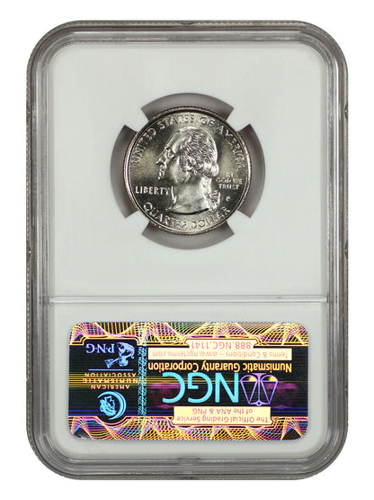 1999-P 25C Georgia NGC MS67 - Washington 50 States Quarters