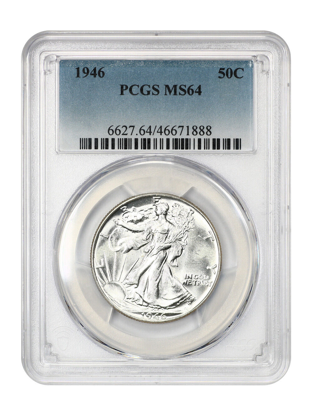 1946 50C PCGS MS64