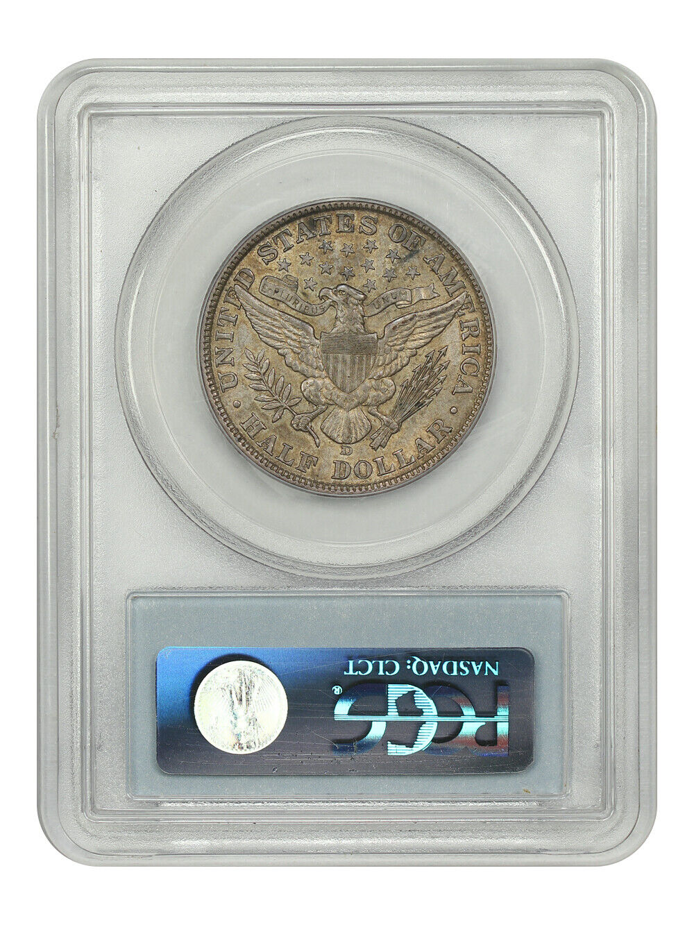 1906-D 50C PCGS/CAC AU55 - Barber Half Dollar